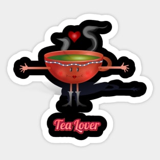 Tea Lover Sticker